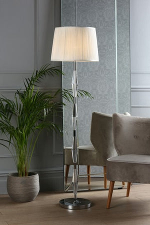 Laura Ashley Blake Cut Glass Crystal Floor Lamp Base