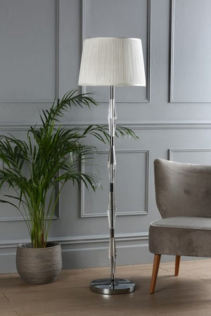 Laura Ashley Blake Cut Glass Crystal Floor Lamp Base