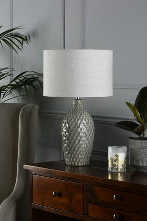 Laura Ashley Heathfield Honeycomb Ceramic Table Lamp