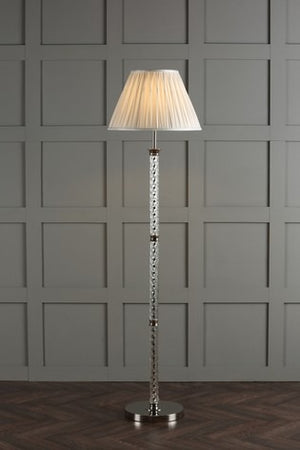 Laura Ashley Louis Twisted Glass Column Floor Lamp Base